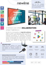 Datenblatt Newline Elara Pro TT-8623QCA+