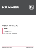 icon user manual Kramer Travor 6-O