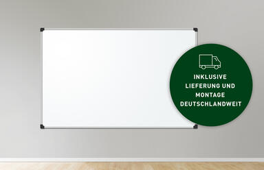 Whiteboard mit kostenloser Lieferung und Montage