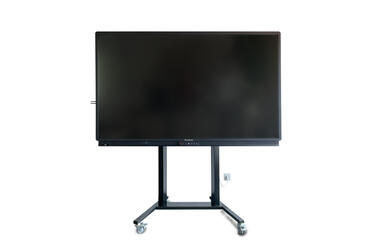 Interaktives Touch-Großdisplay fahrbar